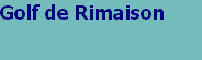 Golf de Rimaison